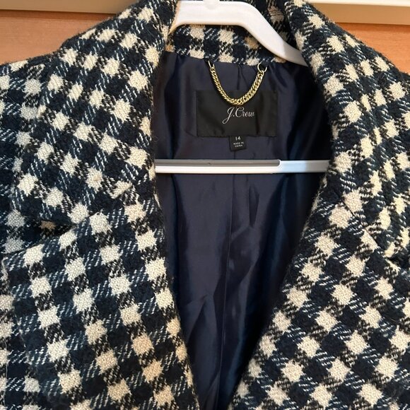 J. Crew Tweed Wool Coat - Picture 2 of 9